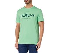 s.Oliver Bernd Freier GmbH & Co. KG Shirt à Manches Courtes, Vert, S Homme