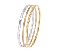 S.Oliver Bijou Femme Bracelet Jonc Acier IP Rose+Or 2038894