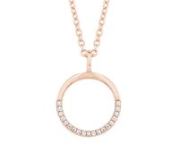 S.Oliver Bijou Femme Collier Argent Zirconium Rosé Or Cercle 2026070