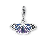 S.Oliver Bijou Femme Pendentif Charm Argent Papillon SOCHA/147 - 393379