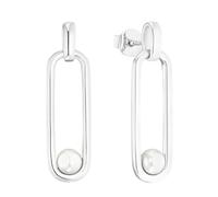 S.Oliver Bijoux Femmes Boucles D'Oreilles Argent Perles De Coquillage 2033872