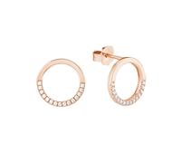 S.Oliver Bijoux Femmes Boucles D'Oreilles Clous Argent Zirconia Rosé 2026069