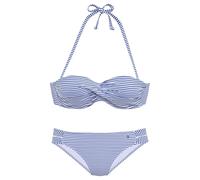 s.Oliver Bikini bleu cobalt / blanc, Taille S