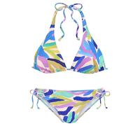 s.Oliver Bikini bleu / jaune / rose / blanc, Taille S