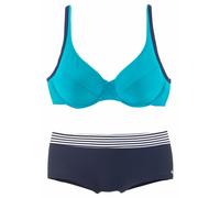 s.Oliver Bikini turquoise / bleu foncé, Taille 4XL