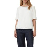 s.Oliver BLACK LABEL 2164910 Blouse plissée, Ecru, 40 Femmes