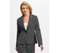 s.Oliver BLACK LABEL Blazer noir / blanc, Taille 46
