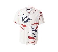 s.Oliver BLACK LABEL Chemise beige / bleu marine / rouge / blanc, Taille L