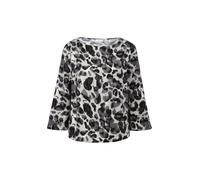 s.Oliver BLACK LABEL Chemisier crème / gris / noir, Taille M