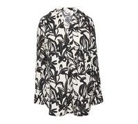 s.Oliver BLACK LABEL Chemisier écru / noir, Taille 5XL