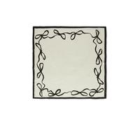 s.Oliver BLACK LABEL Foulard crème / noir, Taille One Size