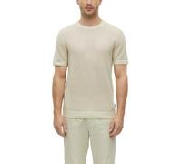 s.Oliver Black Label Pull à Manches Courtes pour Femme 2179643, Beige, XL