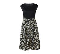 s.Oliver BLACK LABEL Robe beige clair / noir, Taille 46