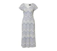 s.Oliver BLACK LABEL Robe bleu / bleu ciel / jaune / blanc, Taille 48