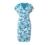 s.Oliver BLACK LABEL Robe bleu cyan / blanc, Taille 46