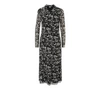 s.Oliver BLACK LABEL Robe-chemise anthracite / gris clair / noir, Taille 36
