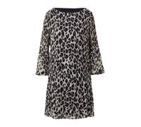 s.Oliver BLACK LABEL Robe de cocktail marron / gris / gris foncé, Taille 34