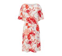 s.Oliver BLACK LABEL Robe écru / bleu / rose / rouge sang, Taille 38