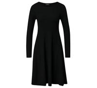s.Oliver Black Label Robe en Tricot pour Femme, Gris/Noir, 40