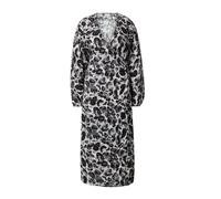 s.Oliver BLACK LABEL Robe gris / noir / blanc, Taille 36
