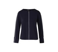 s.Oliver BLACK LABEL Sweat-shirt bleu marine / blanc, Taille L