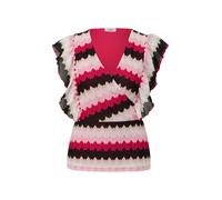 s.Oliver BLACK LABEL T-shirt beige / marron / rose, Taille S