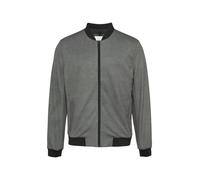 s.Oliver BLACK LABEL Veste mi-saison 'Jogg' gris chiné / noir, Taille M