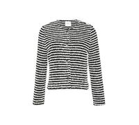 s.Oliver BLACK LABEL Veste mi-saison noir / blanc, Taille XXL