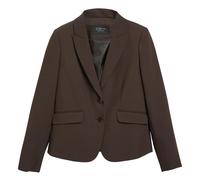 s.Oliver - Blazer structuré en sergé - Femme - Vestes - Brun - Taille: 38 FR