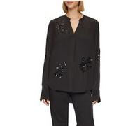 s.Oliver Blouse Black Taille: 46 | Chemisiers Outlet | Femme | Le Noir