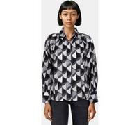 s.Oliver Blouse Grey/black Taille: 34 | Chemises à boutons Outlet | Femme | Gris