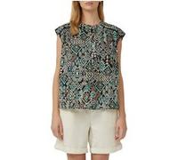 Blouse sans manches coupe décontractée et col montant femme s.Oliver Noir 40