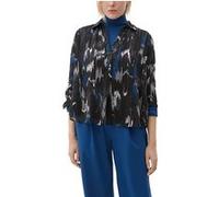 s.Oliver Blouses Grey/black Taille: 34 | Chemisiers Outlet | Femme | Gris