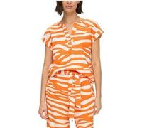 s.Oliver Blouses Orange-white Taille: 40 | Chemisiers Outlet | Femme | Orange