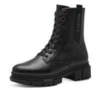s.Oliver Bottes à lacets sans talon avec fermeture éclair pour femme - Végétalien, Noir, 37 EU