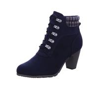 s.Oliver Bottines à lacets beige / bleu marine, Taille 41