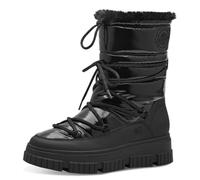 s.Oliver Bottines à lacets pour femme - Imperméables - Végétaliennes, Noir, 38 EU