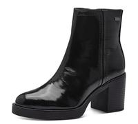 s.Oliver Bottines à Talon pour Femme 5-25324-41, Noir breveté, 41 EU