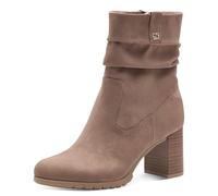 s.Oliver Bottines à Talon pour Femme 5-25407-43, Taupe, 42 EU