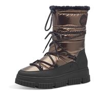 s.Oliver Bottines en Dentelle pour Femme 5-26401-43 Botte de Neige, Bronze, 41 EU