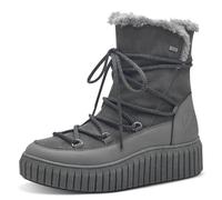 s.Oliver Bottines en Dentelle pour Femme 5-26436-43 Botte de Neige, Gris foncé, 40 EU