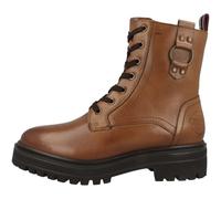 s.Oliver Bottines Plates en Dentelle pour Femme 5-25201-43, Cognac, 38 EU