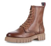 s.Oliver Bottines Plates en Dentelle pour Femme 5-25203-43, Cappuccino, 41 EU