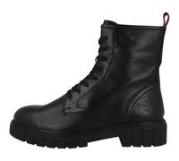 s.Oliver Bottines Plates en Dentelle pour Femme 5-25203-43, Noir, 38 EU