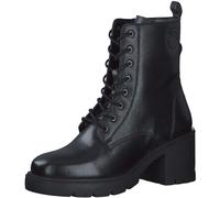 s.Oliver Bottines Plates en Dentelle pour Femme 5-25211-43, Noir, 38 EU