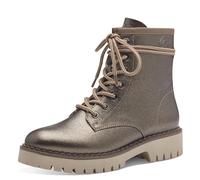 s.Oliver Bottines Plates en Dentelle pour Femme 5-25213-41, Bronze, 42 EU
