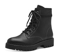 s.Oliver Bottines Plates en Dentelle pour Femme 5-25213-41, Noir, 39 EU