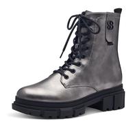 s.Oliver Bottines Plates en Dentelle pour Femme 5-25214-41, Ardoise, 42 EU