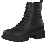 s.Oliver Bottines Plates en Dentelle pour Femme 5-25214-41, Noir, 38 EU
