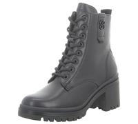 s.Oliver Bottines Plates en Dentelle pour Femme 5-25223-43, Noir, 36 EU